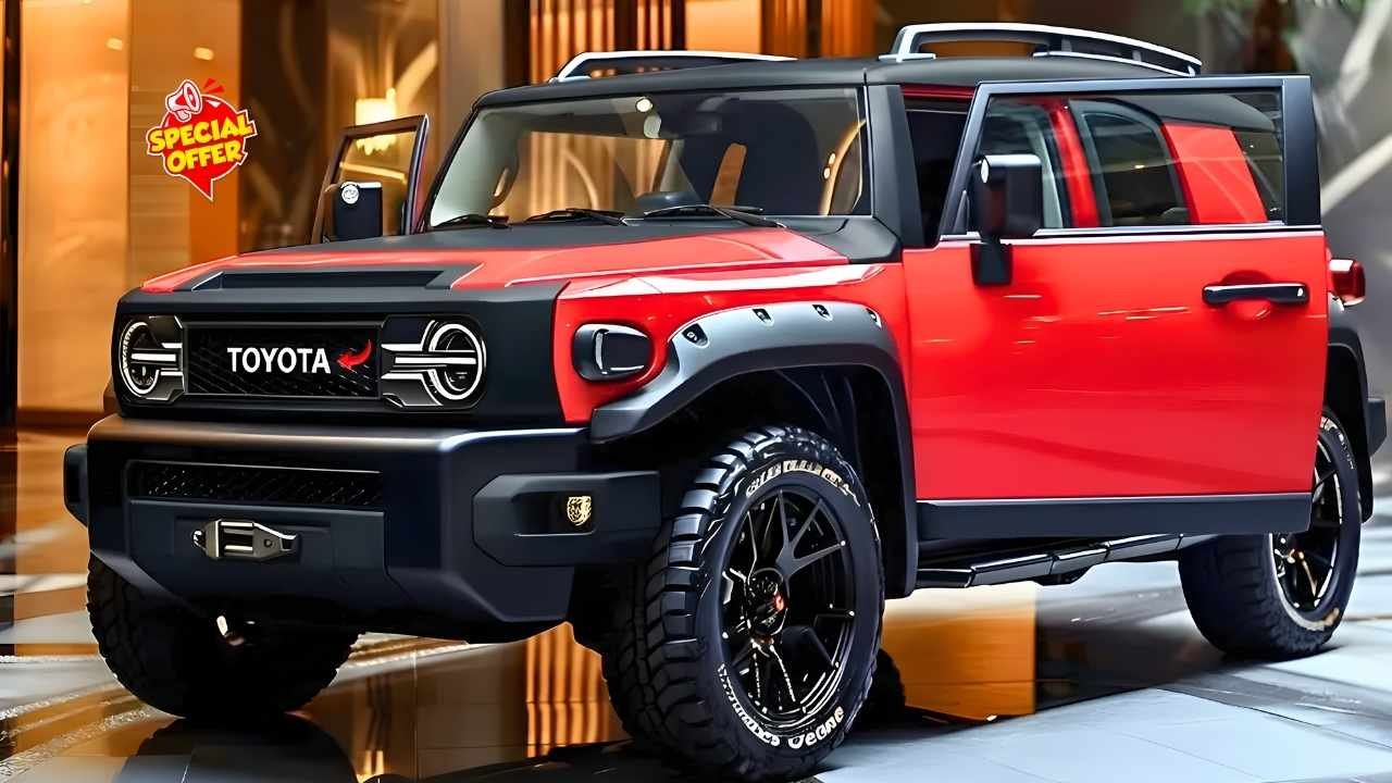 2026 Toyota Land Cruiser FJ Unveiled Powerful 2500cc Engine and 18kmpl Mileage