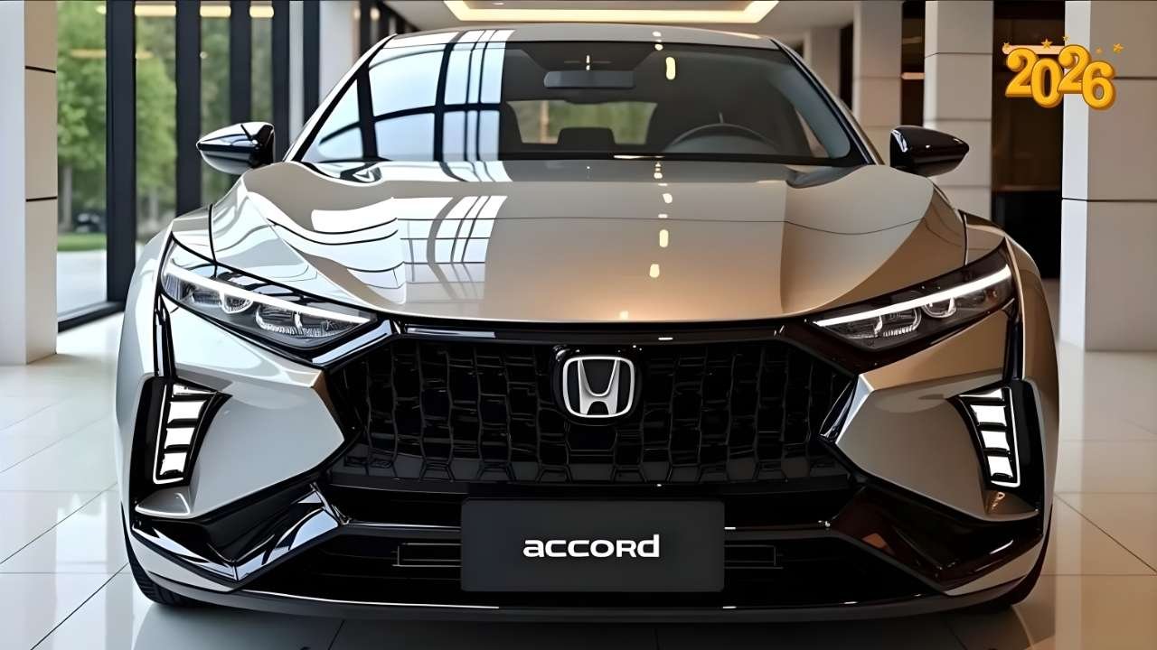 Honda Accord 2026 Launched 215HP Hybrid Engine, Luxury Sedan Now Starts at ₹4.2 Lakh