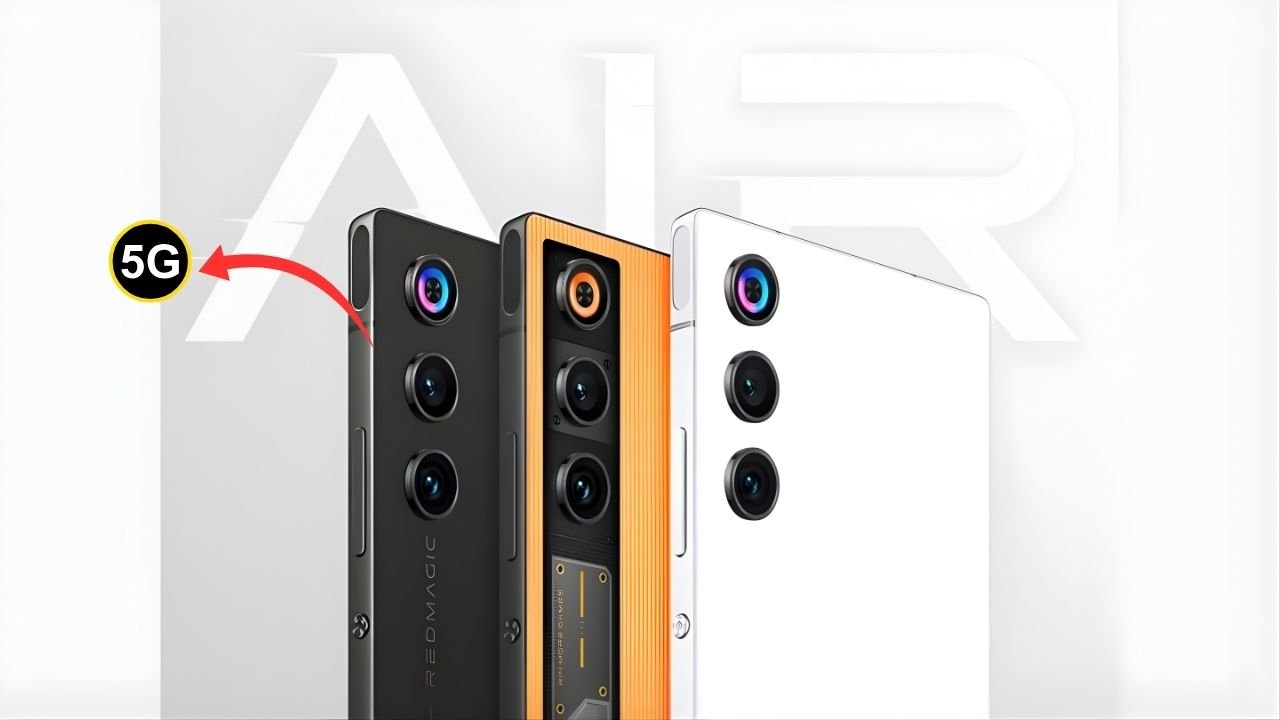 Red Magic 11 Air Launch 7000mAh Battery, 24GB RAM, Flagship Gaming Performance & Advanced Cooling System