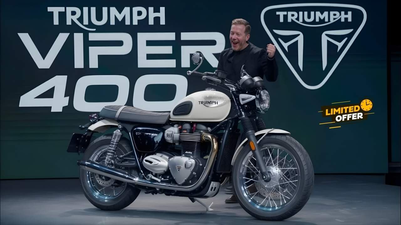 Triumph Viper 400 2026 Launched Premium Styling, Refined Engine and Modern Tech Revealed