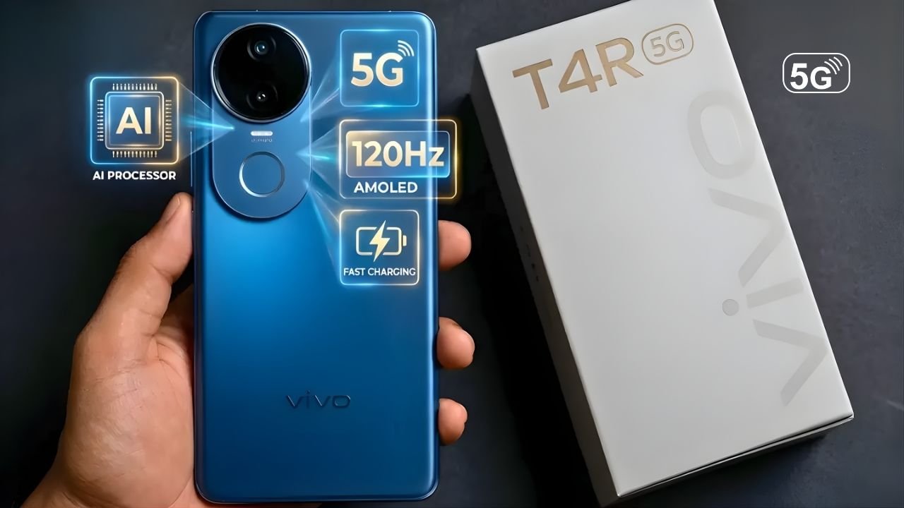 Vivo T4R 5G Debuts with 12GB RAM, 256GB Storage and 50MP Camera
